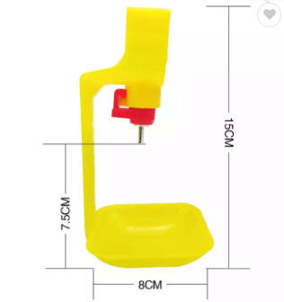 Pollame Pollo Drip Waterer Automatico Cova Tubo Dimensioni Diametro 25mm