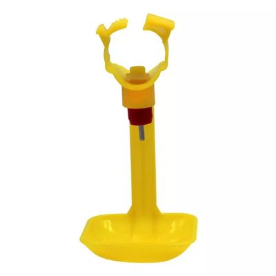 HX Abbeveratoio per capezzoli d'acqua Mangiatoia per pollo Abbeveratoio per pollo in plastica con gocciolamento per pollame