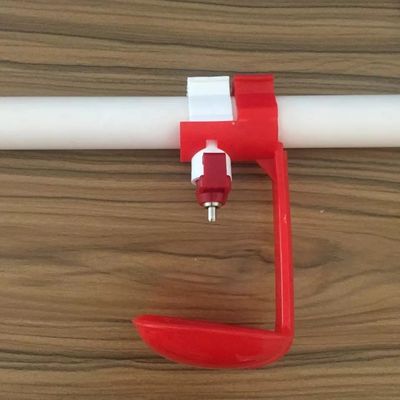 Abbeveratoio automatico per capezzoli di pollo da 5-10 uccelli Tubo dell'acqua da 22 * ​​22 mm