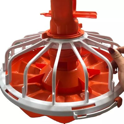 diametro 45mm Alimentatore per polli Alimentazione a pavimento completamente automatica