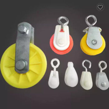 Accessori per pollaio in nylon Linea di alimentazione dell'acqua Puleggia in acciaio inossidabile