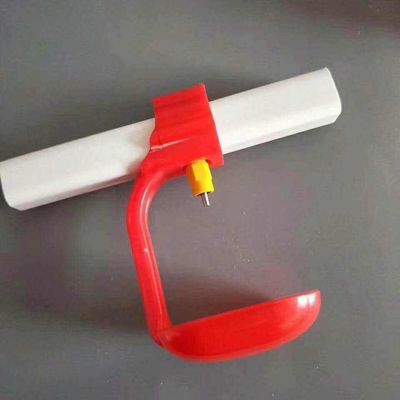 Linea per bere pollame con tubo quadrato da 25 mm Tubo dell'acqua per pollo in plastica PVC