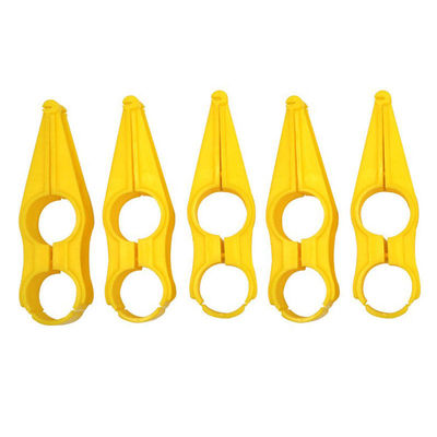 Accessori per pollaio in plastica Gancio per tubo dell'acqua per bevitore di capezzoli da carne