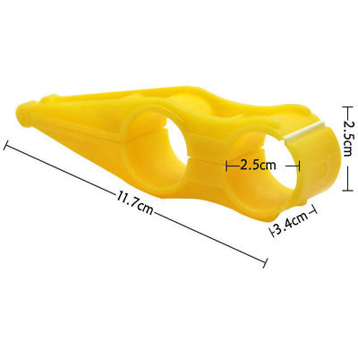 Accessori per pollaio in plastica Gancio per tubo dell'acqua per bevitore di capezzoli da carne