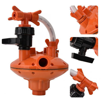 Regolatore di pressione della linea dell'acqua per gabbia a strati di pollo 8-10 ml / min