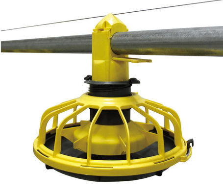 Linea di alimentazione per pollame di plastica per pollame Farm Equipment 1 anno di garanzia