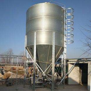 Zootecnia Bidoni per Mangimi Agricoli Silo di Stoccaggio Grano Zincato