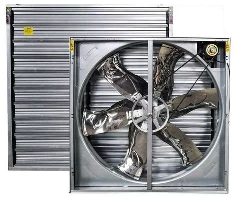 Ventilatore di scarico del pollaio Allevamento di maiali Ventilatore durevole industriale Pollaio Sistema di raffreddamento del ventilatore di scarico