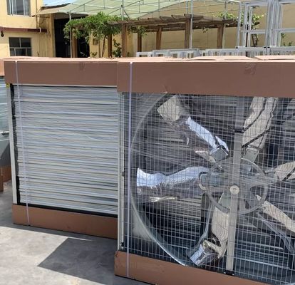 Ventilatore di scarico del pollaio Allevamento di maiali Ventilatore durevole industriale Pollaio Sistema di raffreddamento del ventilatore di scarico