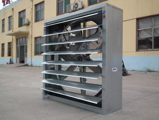 Ventilatori di ventilazione per pollaio in acciaio zincato Ventilatore di scarico per pollaio per serre