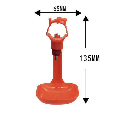 Sistema di abbeveraggio per capezzoli in polipropilene bevitore di mangime per pollame personalizzato