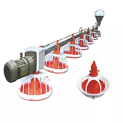 Macchina per l'allevamento di pollame con spaziatura tra i vassoi da 0,75 m 16 scomparti per padella